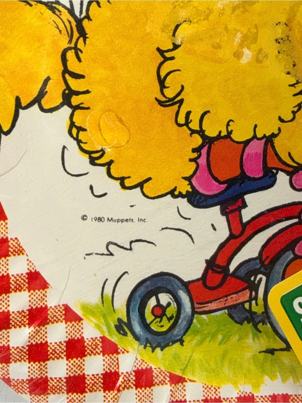 Vintage Sesame Street Party Plates